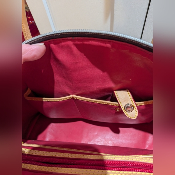 Dooney & Bourke Dark Brown Satchel Bag Pocketbook Great Condition - Picture 6 of 11